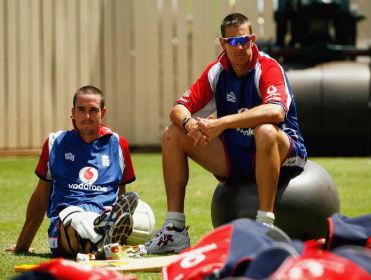 Pietersen and Giles were teammates once